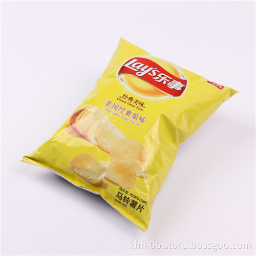 Food grade heat seal potato chips packaging bag